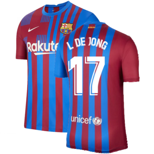 Barca Official 2021-2022 Home Shirt | Official | Replica