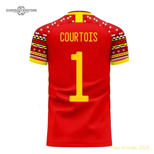 Genuine Belgium 2025-2026 Official Home Kit Classic Mobility
