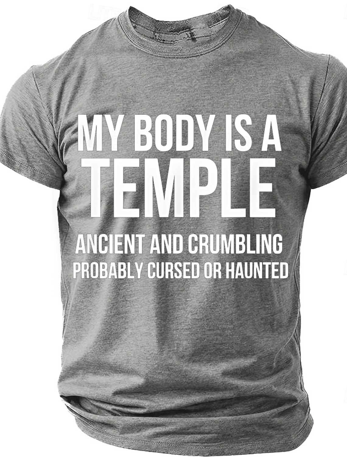 Men's T-Shirt Funny Graphic Short Sleeve UNDIAGNOSED BUT SOMETHING AIN'T RIGHT Lifestyle Humor Tee