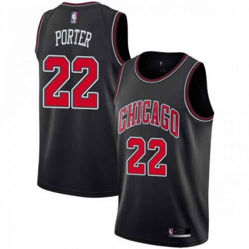 Nike Trail Blazers Black Chicago Bulls #22 Jersey - Economical