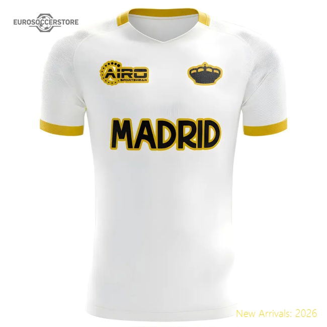 S Real Madrid Female 2025 Home Jersey Shirt Football Fan Match Day For Football Fans