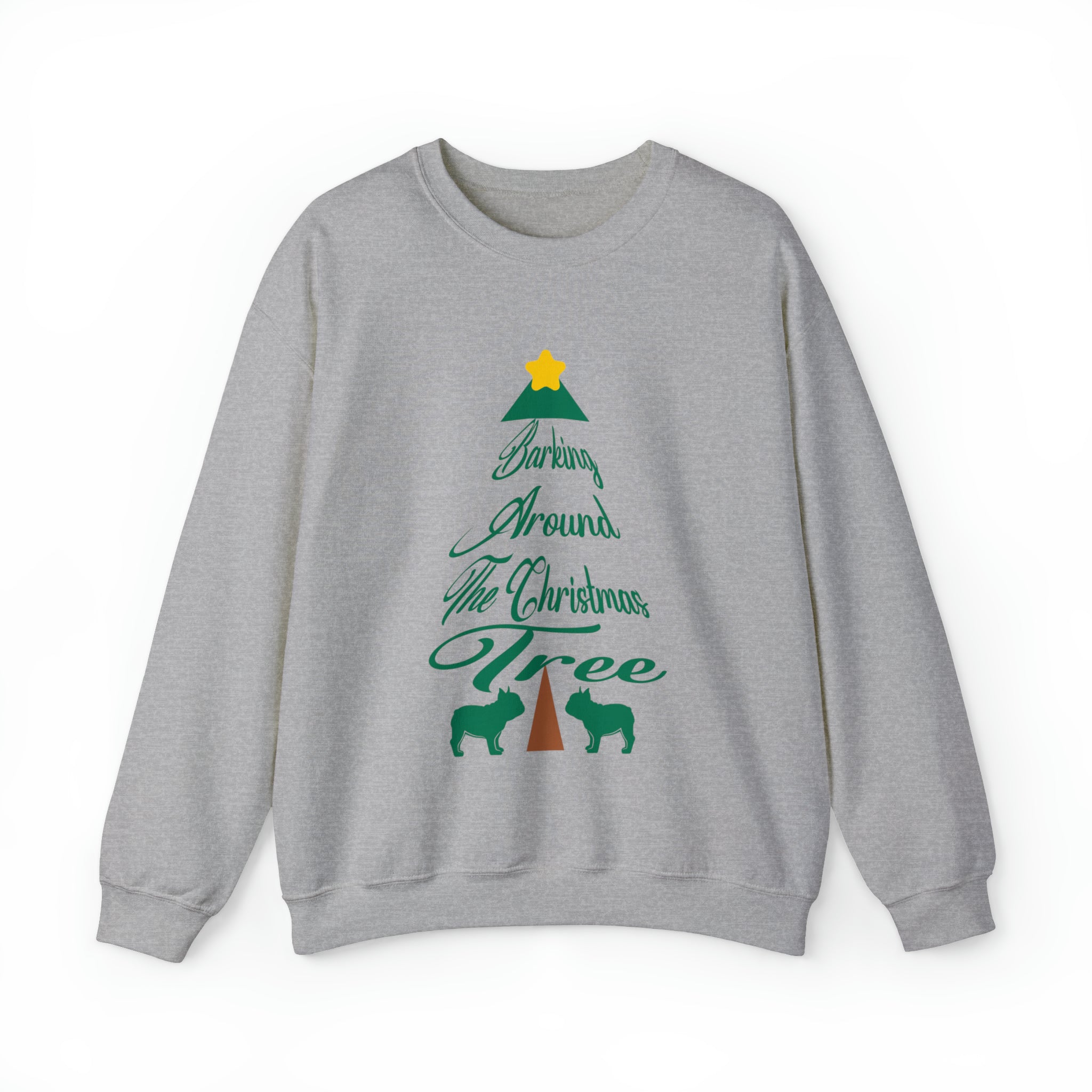 French Bulldog Christmas Tree Sweater Unisex Sweatshirt Durable Dog Item