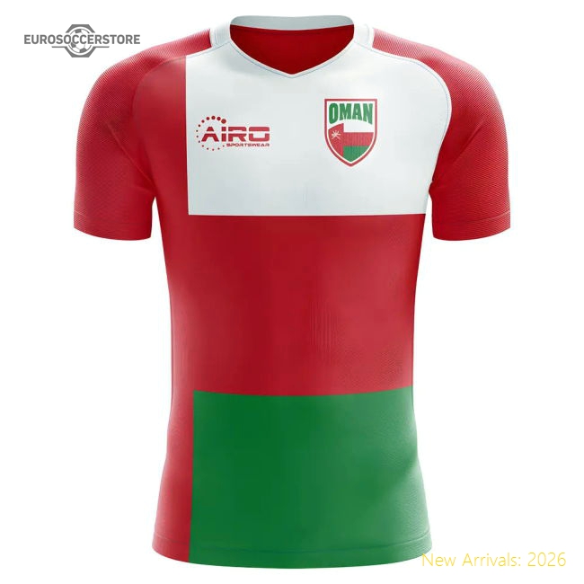 2025-2026 Oman Home Concept Football Shirt - Economical