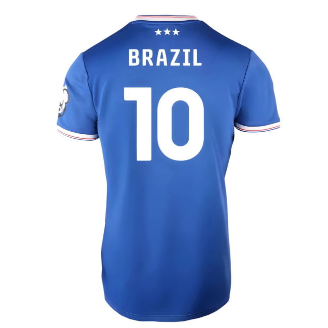 2025-2026 Ipswich Town Home Shirt (Womens) (Brazil 10)