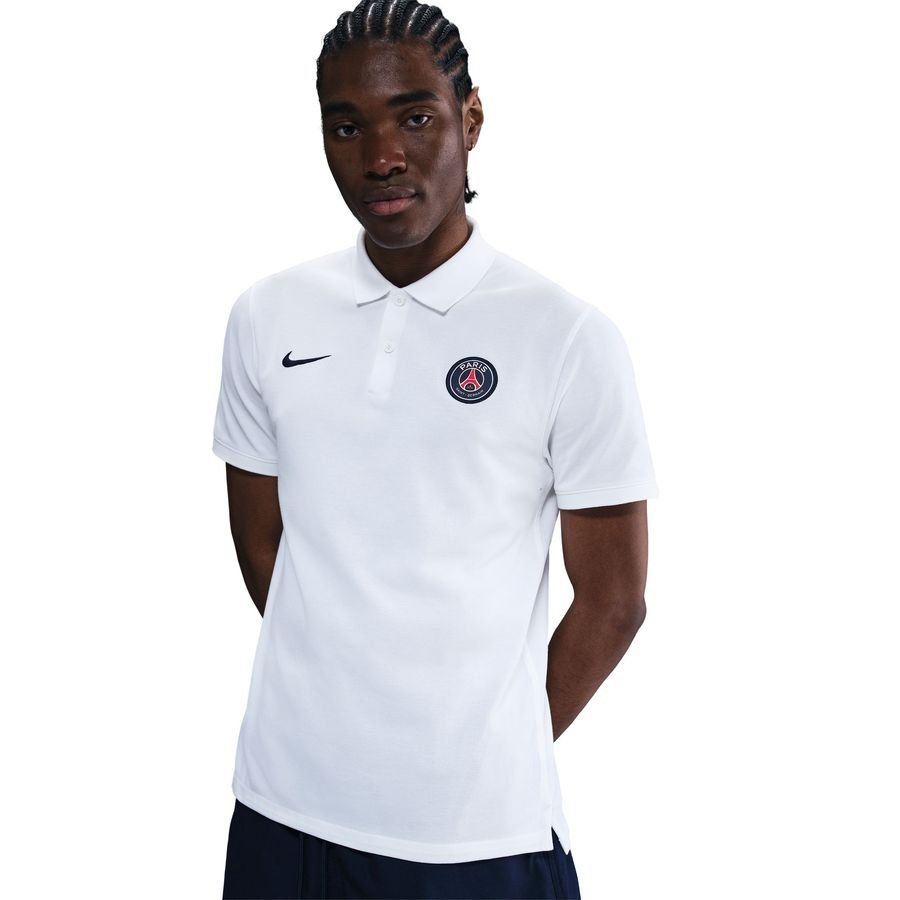 [EFKS] Paris Saint Germain Polo Dri FIT White/Midnight Navy Kit 2.0