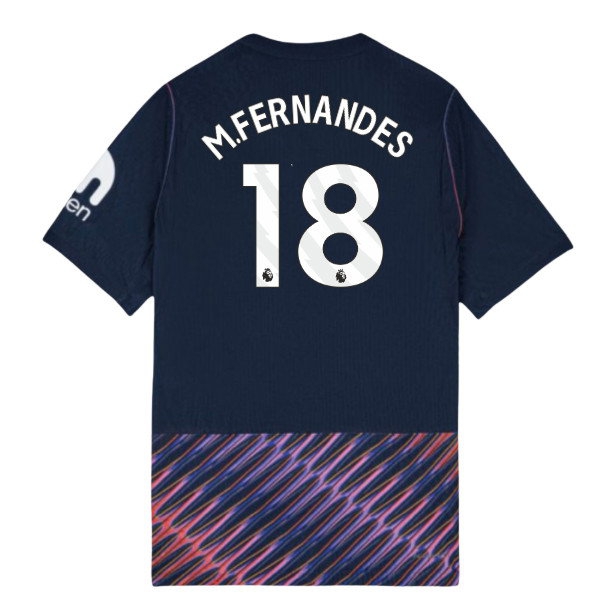 [JGK] 2026-2027 Tottenham Authentic Aero-Fit Match Away Shirt (M.Fernandes 18)