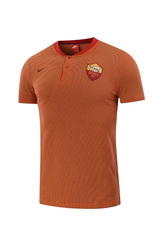 Premium Performance Driven Roma 201718 Brown Streak Polo Shirt