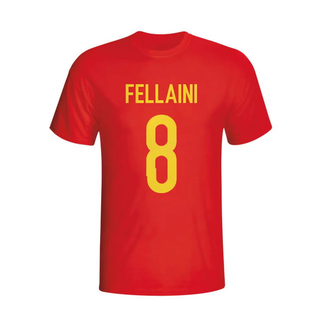 Authentic Marouane Fellaini Belgium Tournament Team Player
