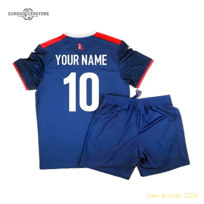 High-quality 2024-2025 Nepal Away Kit (shirts And Shorts) (your Name)