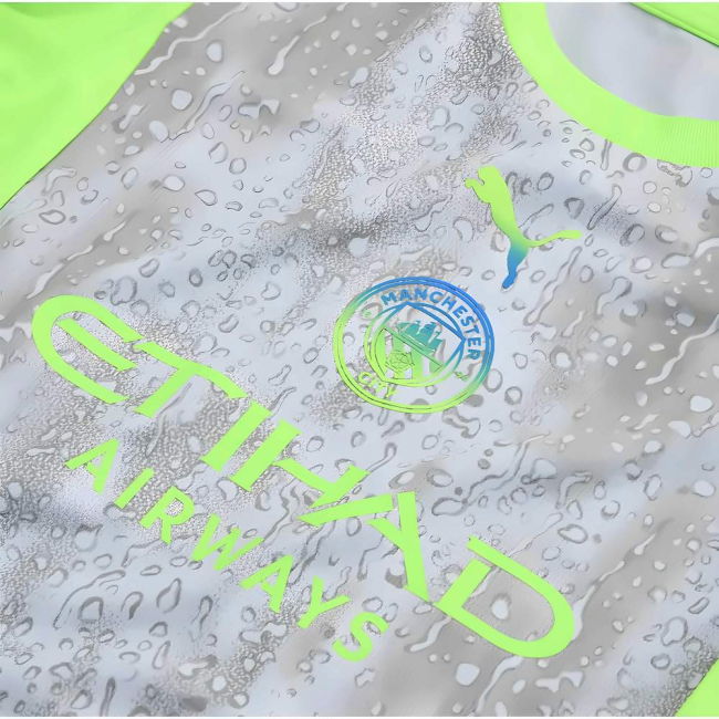 2025-2026 Third Shirt by Man City Long Sleeve (Men