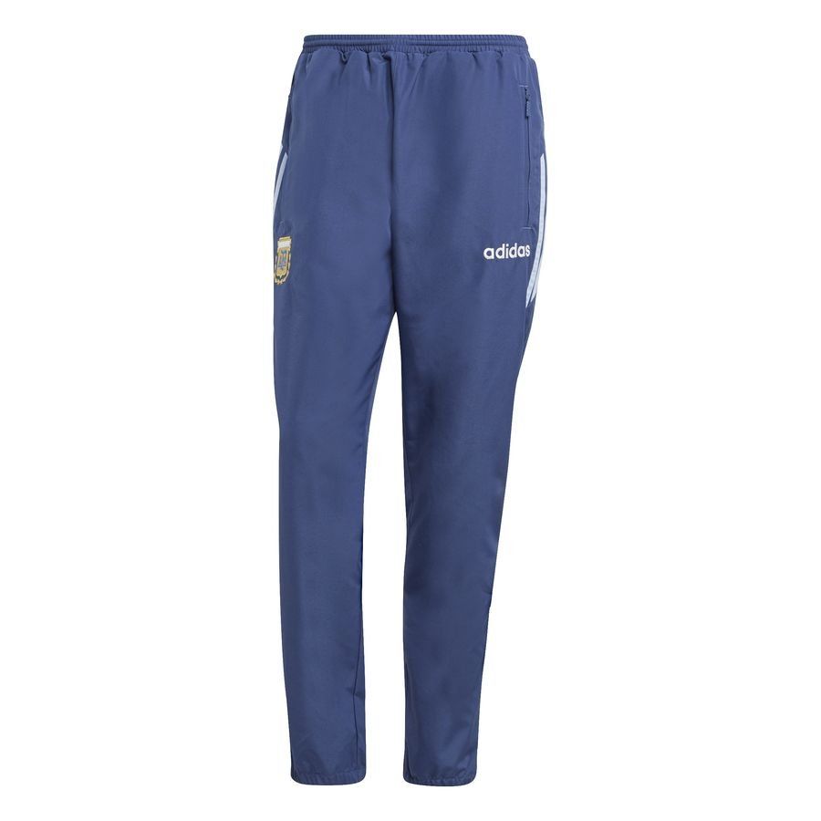 Argentina Track Bottoms Woven 1994 Blue In Multiple Adult Sizes