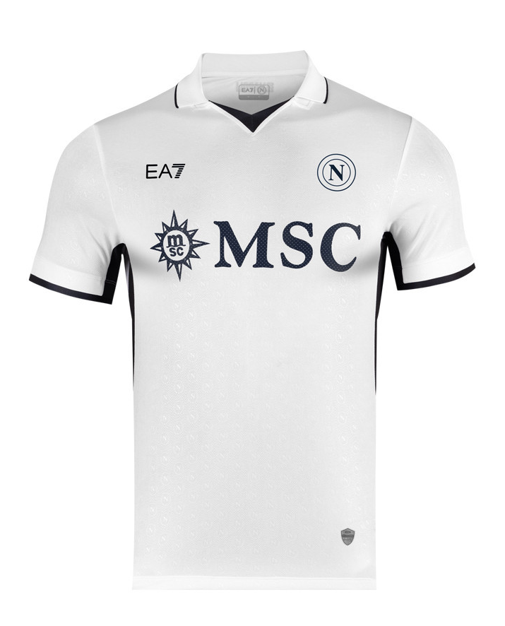 Simeone's 2024-25 Season Napoli Away Jersey 18 Version