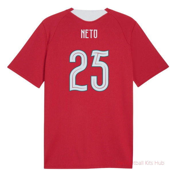[EFS] 2026/27 Portugal Training Jersey (Red) (Neto 25)