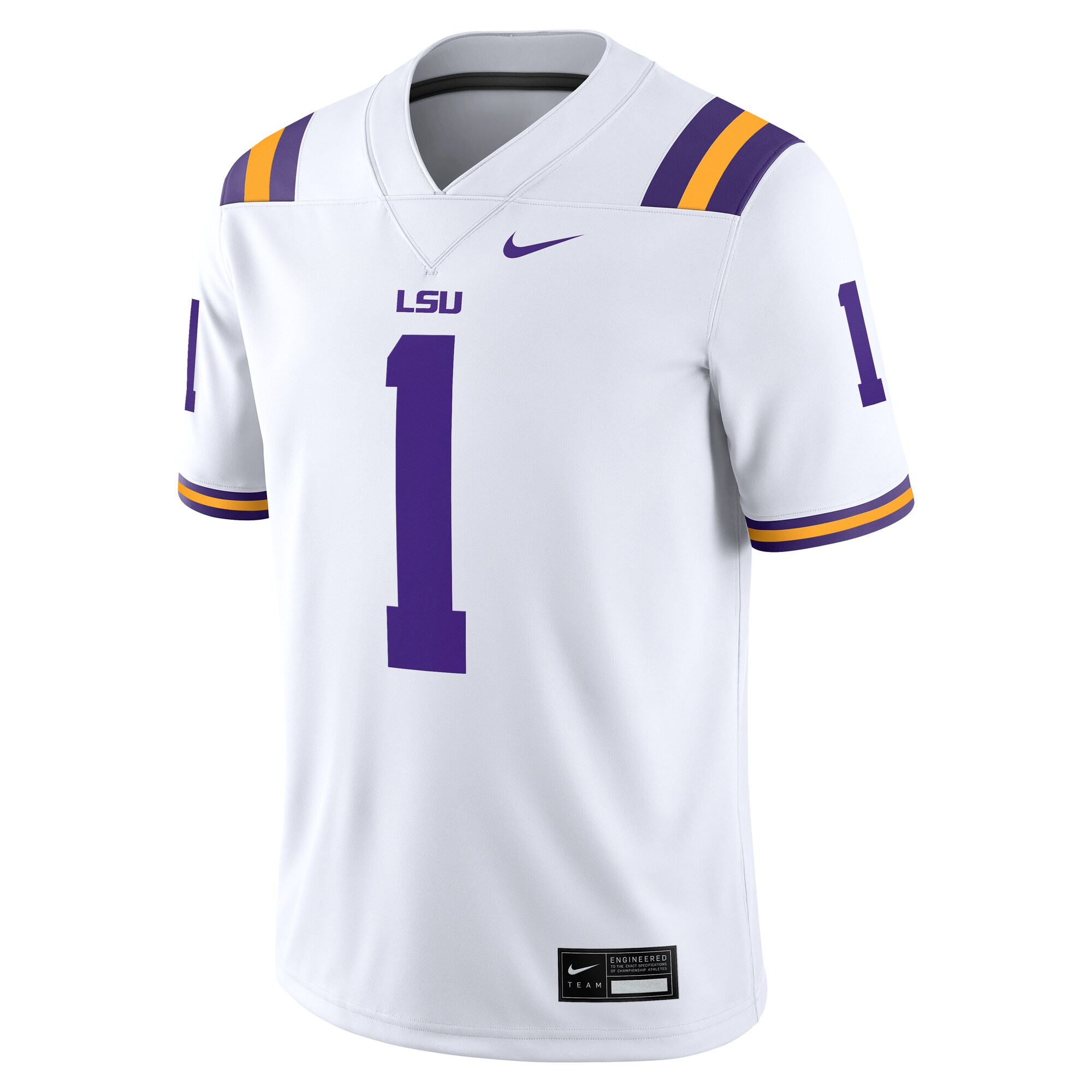 [DDG] LSU Tigers Game Jersey - White