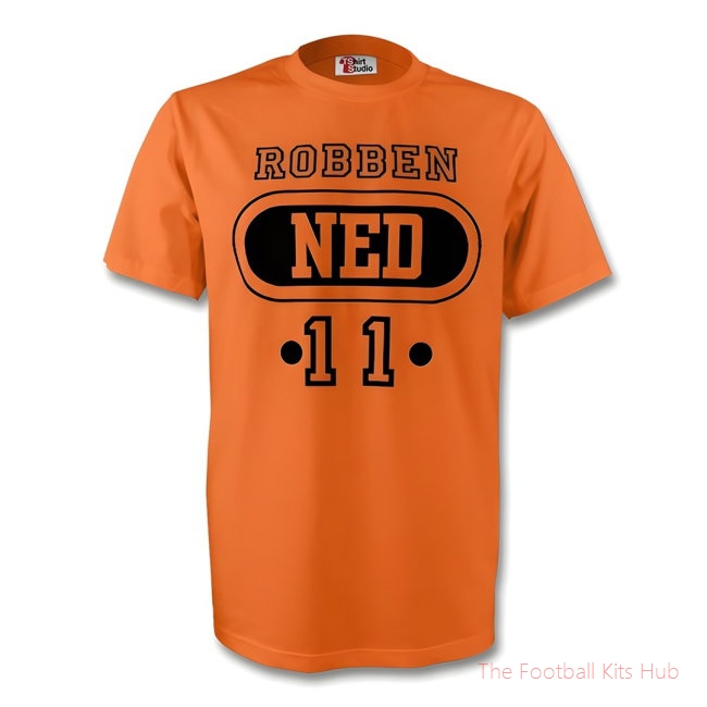 Arjen Robben Holland Ned T-shirt (orange) - Kids