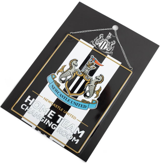 Newcastle United FC Home Team Garden Sign - premium