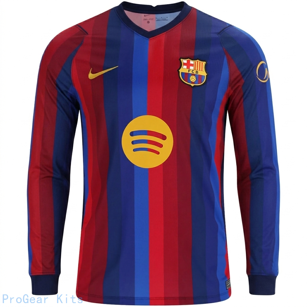 [SJH] FC Barcelona Long Sleeve Home 2026/27