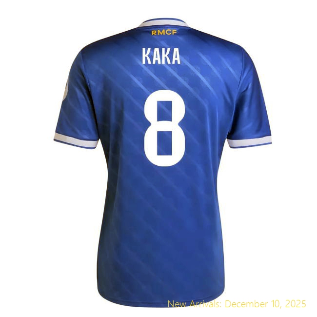 2025-2026 Real Madrid Third Shirt - Authentic Fan Gear (Kaka 8)