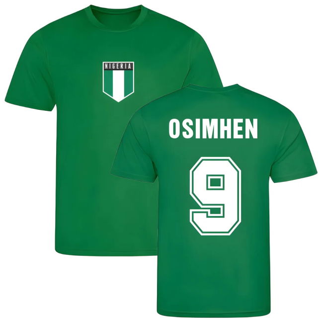 Pro-Grade Osimhen Nigeria Training Jersey (Green) Elite