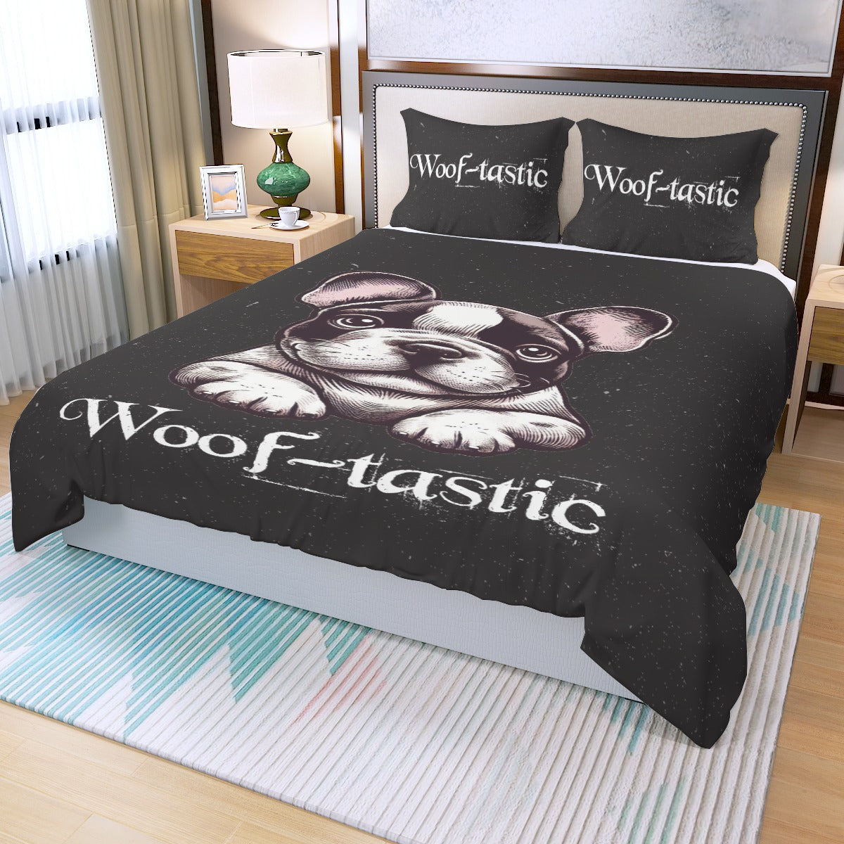 Indoor-Play Airflow-Friendly Emil - Bedding Set for Stocky Dogs Premium