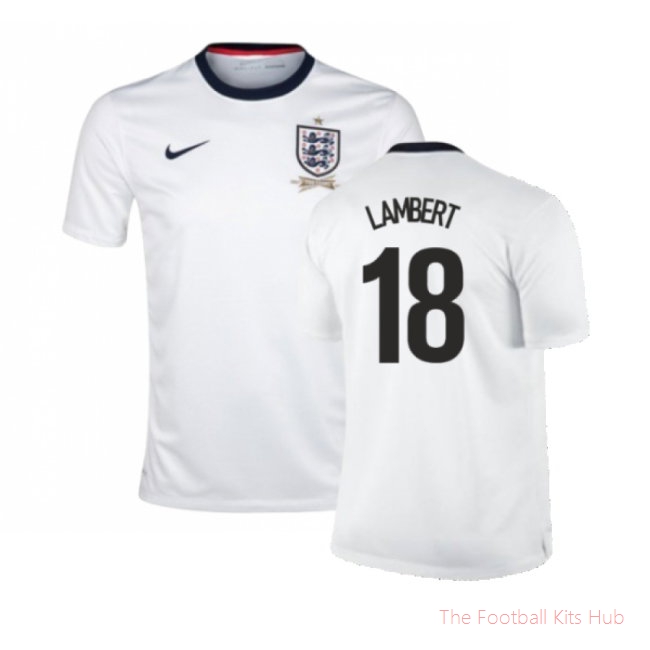 England 2013-14 Home Shirt (XS) (Good) (LAMBERT 18)