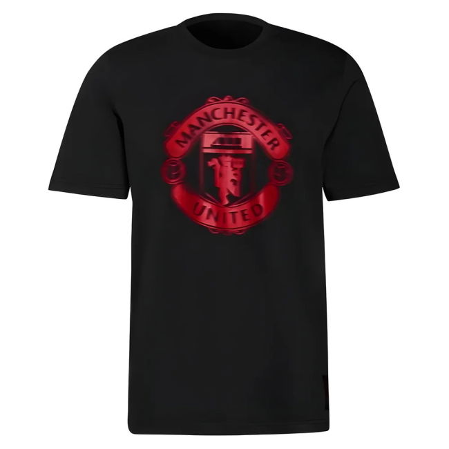 Man Utd 2021-2022 Tee (Black)