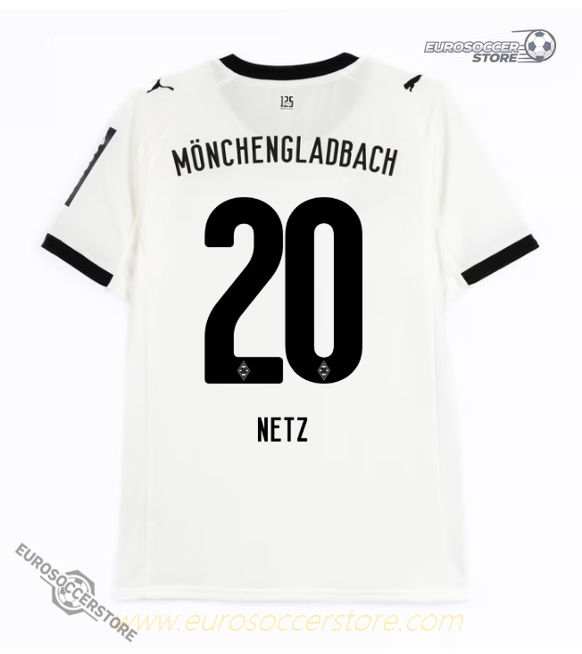 Borussia Monchengladbach 25-26 Season Home NETZ 20 Football Jersey