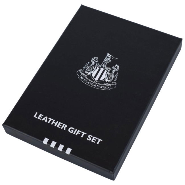 Newcastle Original Newcastle United FC Leather Wallet, Fob & Pen Set