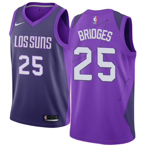 Suns Purple Phoenix Suns #25 Nike Jersey - NBA Fan Apparel