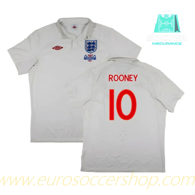 England National Team Player Version Home Shirt (ROONEY 10)