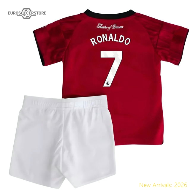 Premium 2025-2026 Man Utd Home Baby Kit (ronaldo 7) - Premium Quality
