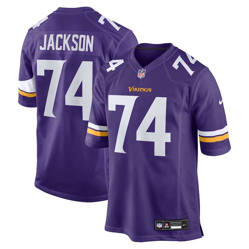 None Donovan Jackson MIN Vikings Classic Premium-Quality Jersey