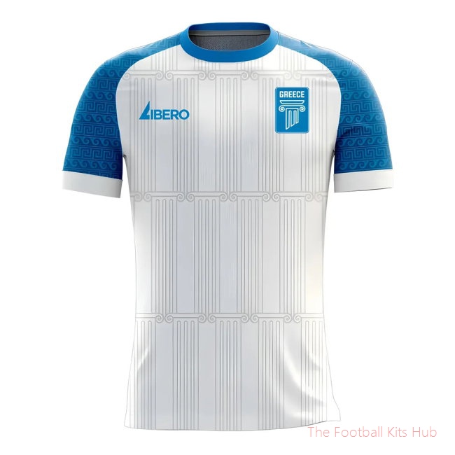 Greece 2025-2026 Home Concept Football Kit (Libero) - Womens