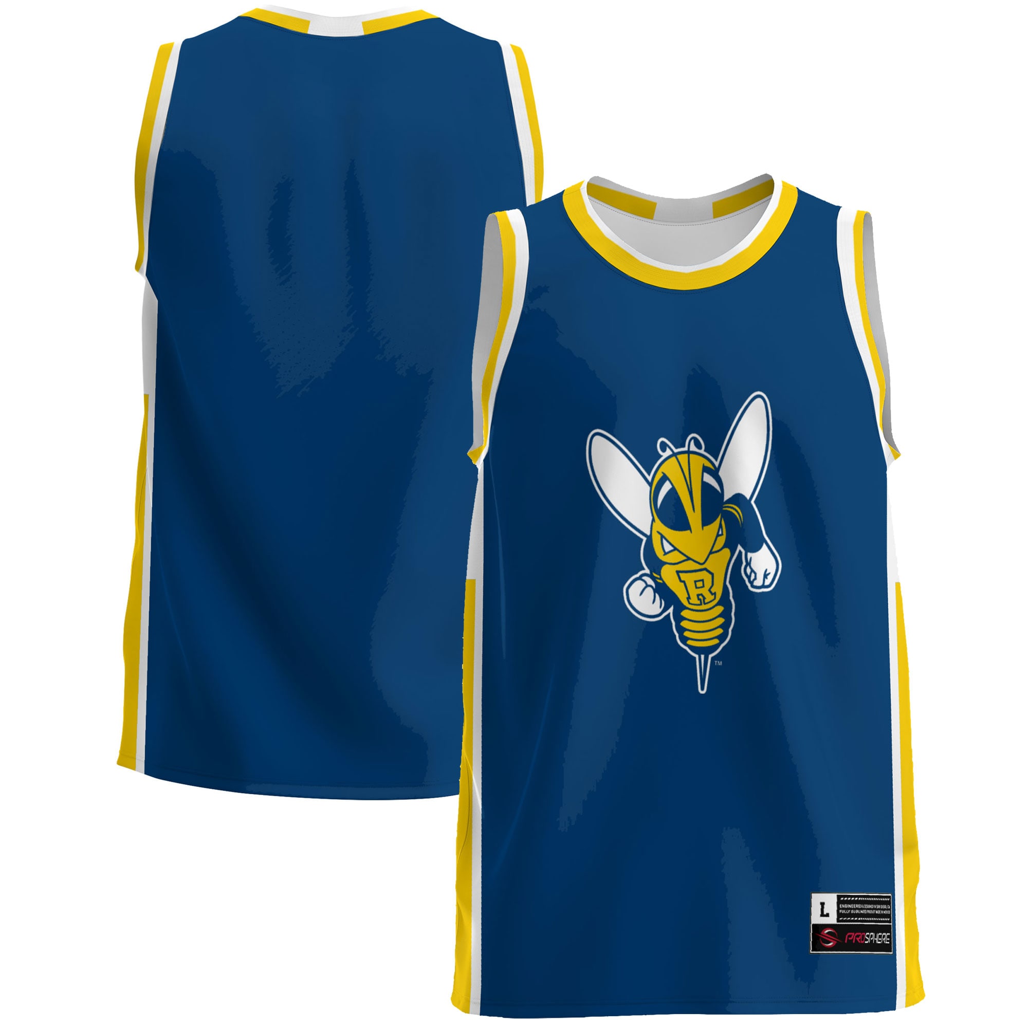[NJP] Rochester Yellow Jackets GameDay Greats Lightweight Basketball Jersey - Blue