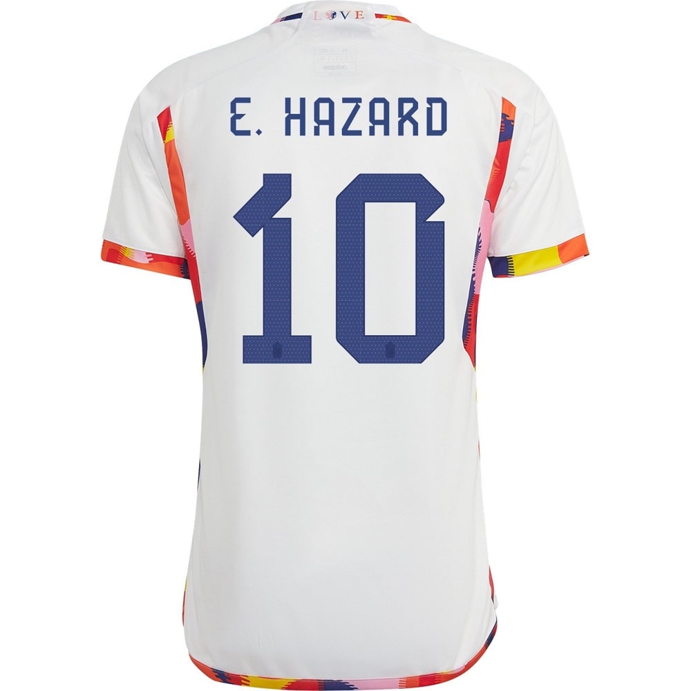 BELGIUM Genuine AWAY WORLD CUP 2022 E.HAZARD JERSEY