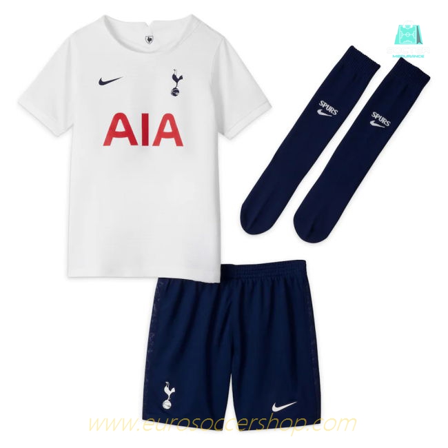Tottenham 2021-2022 Little Boys Home Mini Kit (KANE 10)