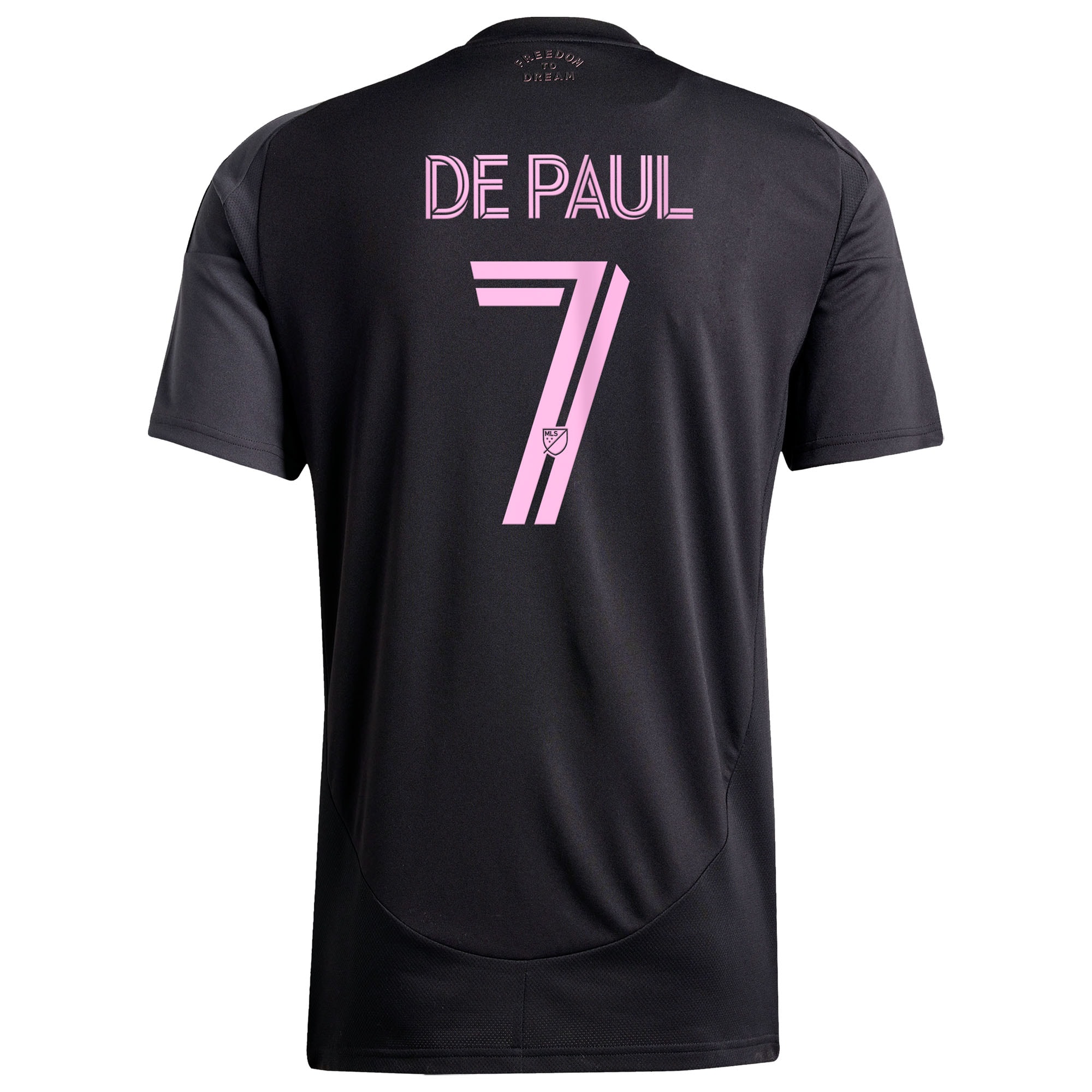 [SJH] Rodrigo De Paul Inter Miami CF 2025 The Fortitude Kit Replica Player Jersey - Black