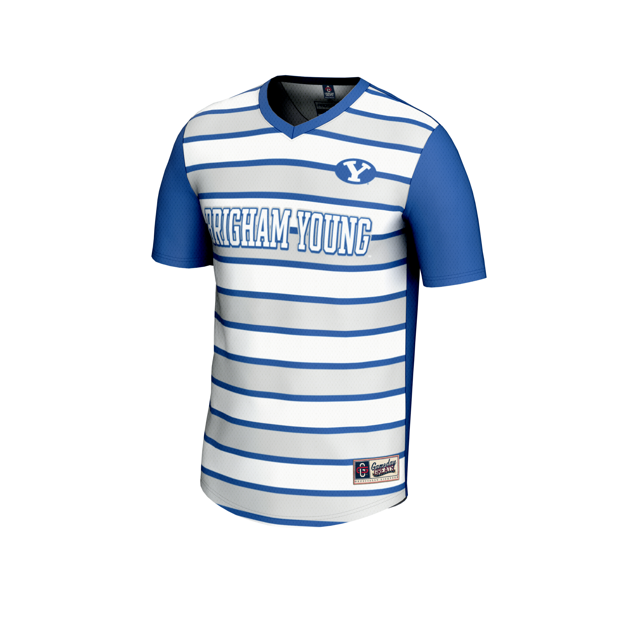 [LK] BYU Cougars GameDay Greats Youth Lightweight Soccer Fashion Jersey - Royal