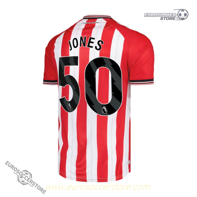 Sunderland 25-26 Home JONES #50 Football Jersey