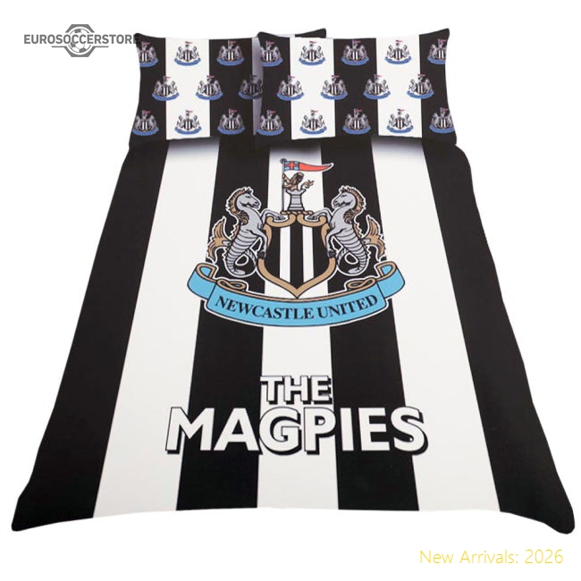 Authentic Newcastle United Fc Double Duvet Set - Premium Quality Baby