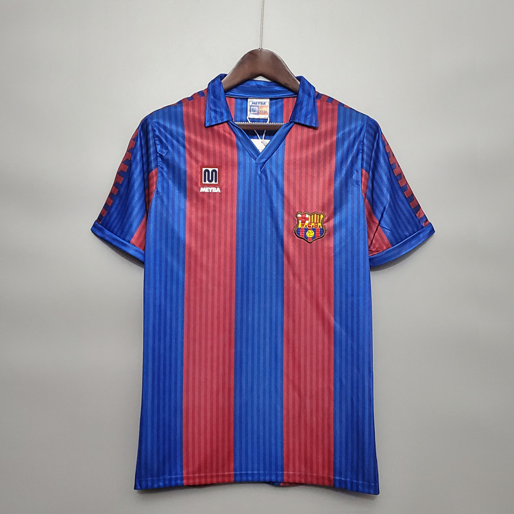 Barcelona FC 9091 Retro Home Shirt - Official Replica 12349