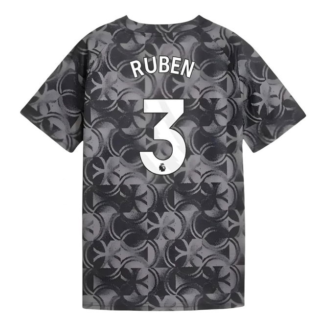 Kids Ruben 3 2025 Edition Performance Man City Home Match Shirt