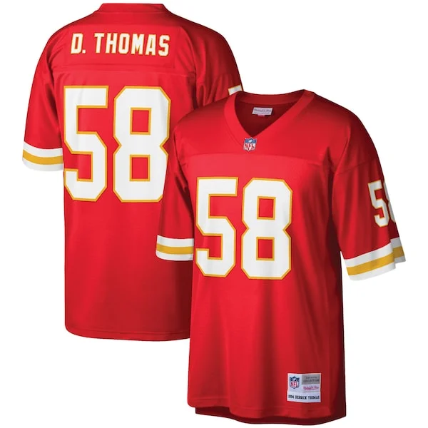 Performance Kansas City Chiefs Replica Jersey - Premium Red NFL Fan...