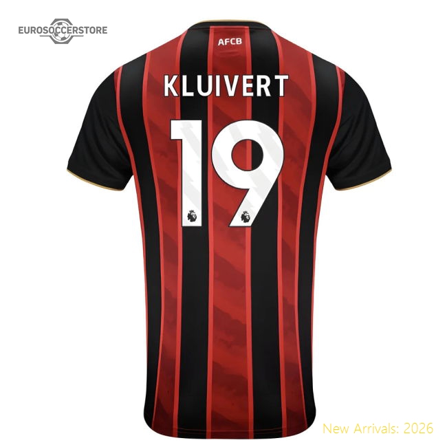 2025-2026 Bournemouth Home Shirt (Kluivert 19)