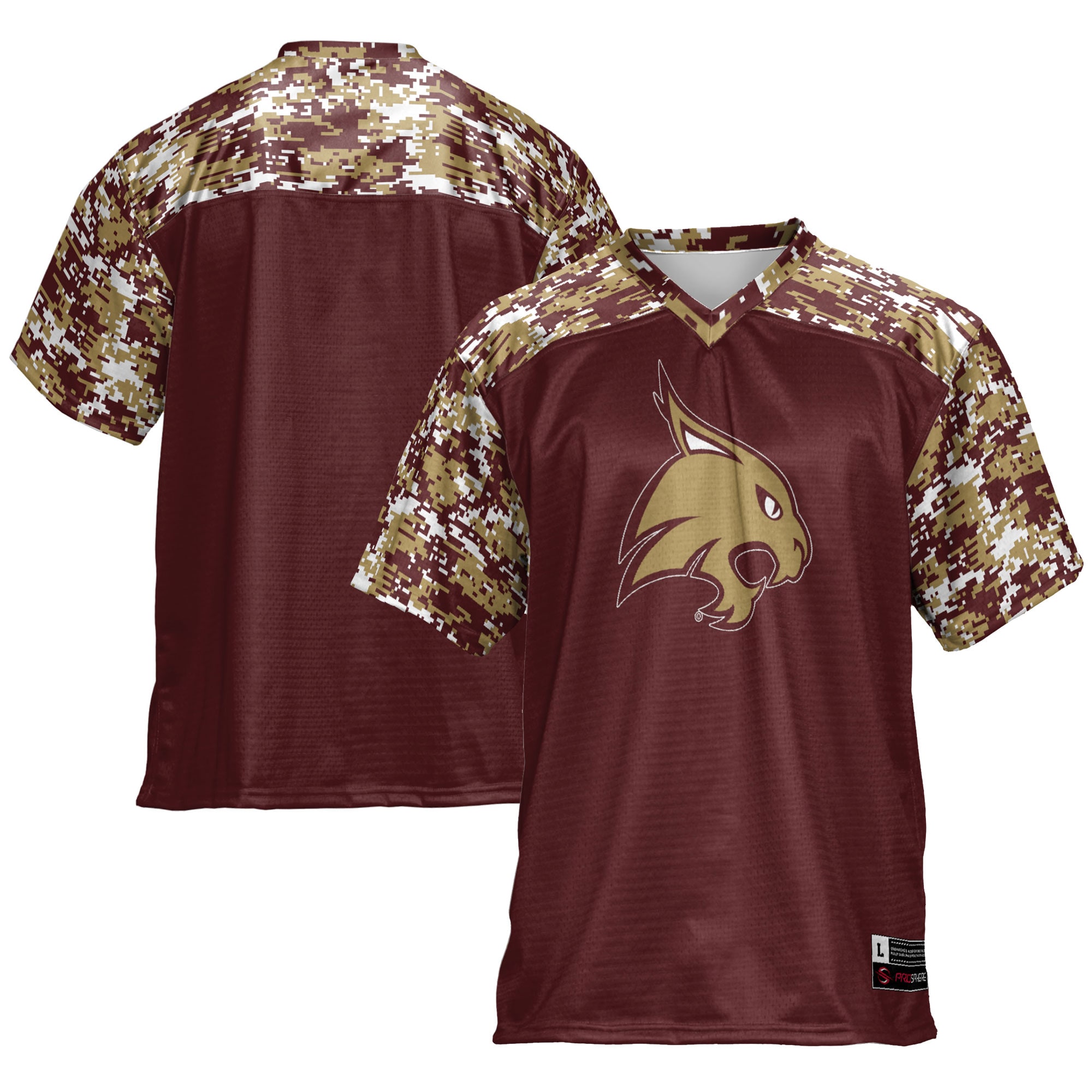 Texas State Bobcats GameDay Greats Football Jersey - Maroon