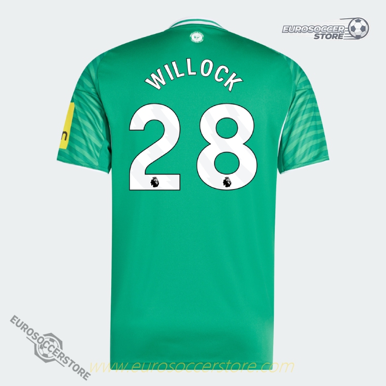 Newcastle United 25-26 Away Jersey WILLOCK 28