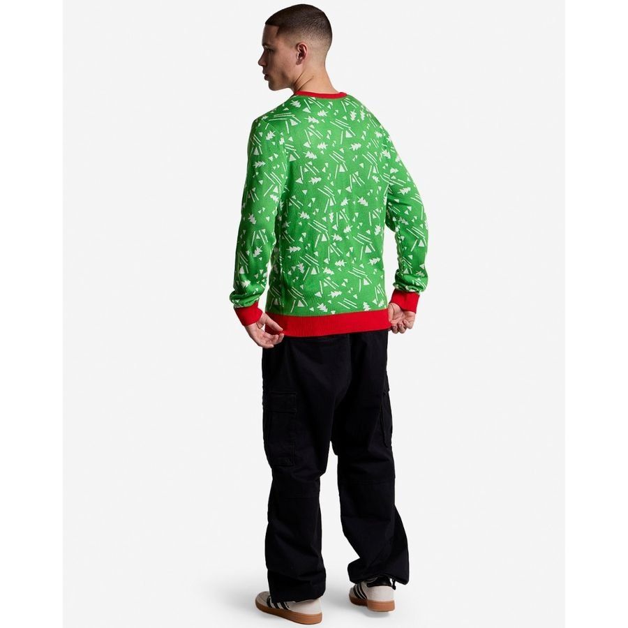 Liverpool Christmas Jumper Retro - Green/Red