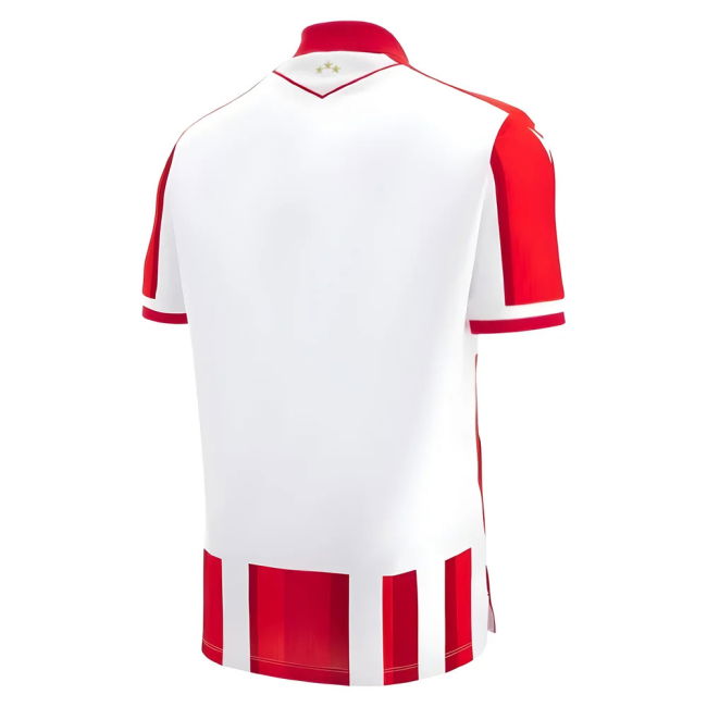 Professional 2025-2026 Football Club Home Red With Vintage Design -
