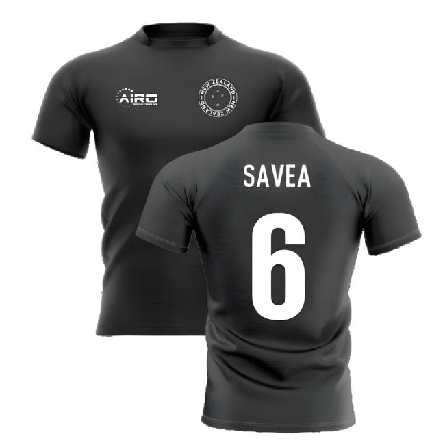 Player 2025-2026 New Zealand Home Concept Rugby Shirt (Savea 6)