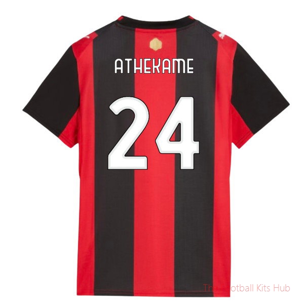 AC Milan 2026 2027 Home Shirt (Womens) (Athekame 24)